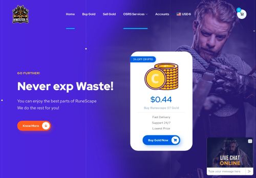 Buy RuneScape Gold with KingozGold