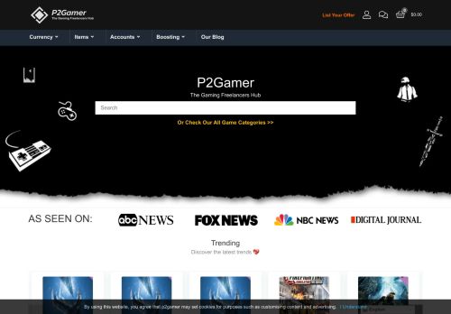 Buy RuneScape Items with P2gamer - The Gaming Freelance