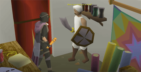 Non-bearded bandits at OldSchool RuneScape