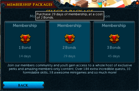 RuneScape 3 membership