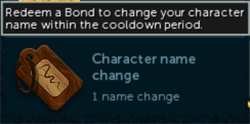 RuneScape character name change