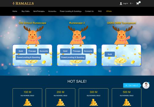 Sell RuneScape Gold with RSmalls